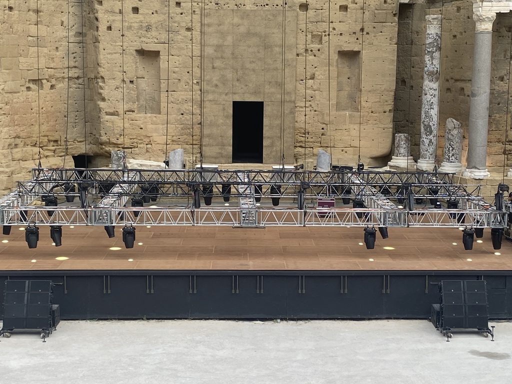Inspection structure provisoire démontable spectacle événementielle Véri-Scène