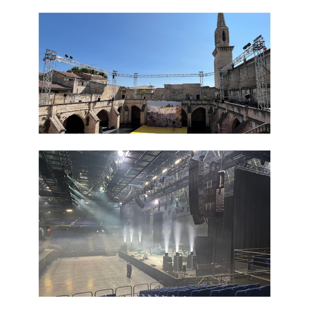Structures provisoires et démontables ou Matériels et Ensembles Démontables Véri-Scène